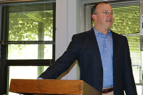 SJC professor of political science Stephen J. Rockwell.