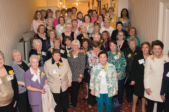 Members of St. Joseph's College's Class of 1967 held their 50-year college reunion earlier in 2017.