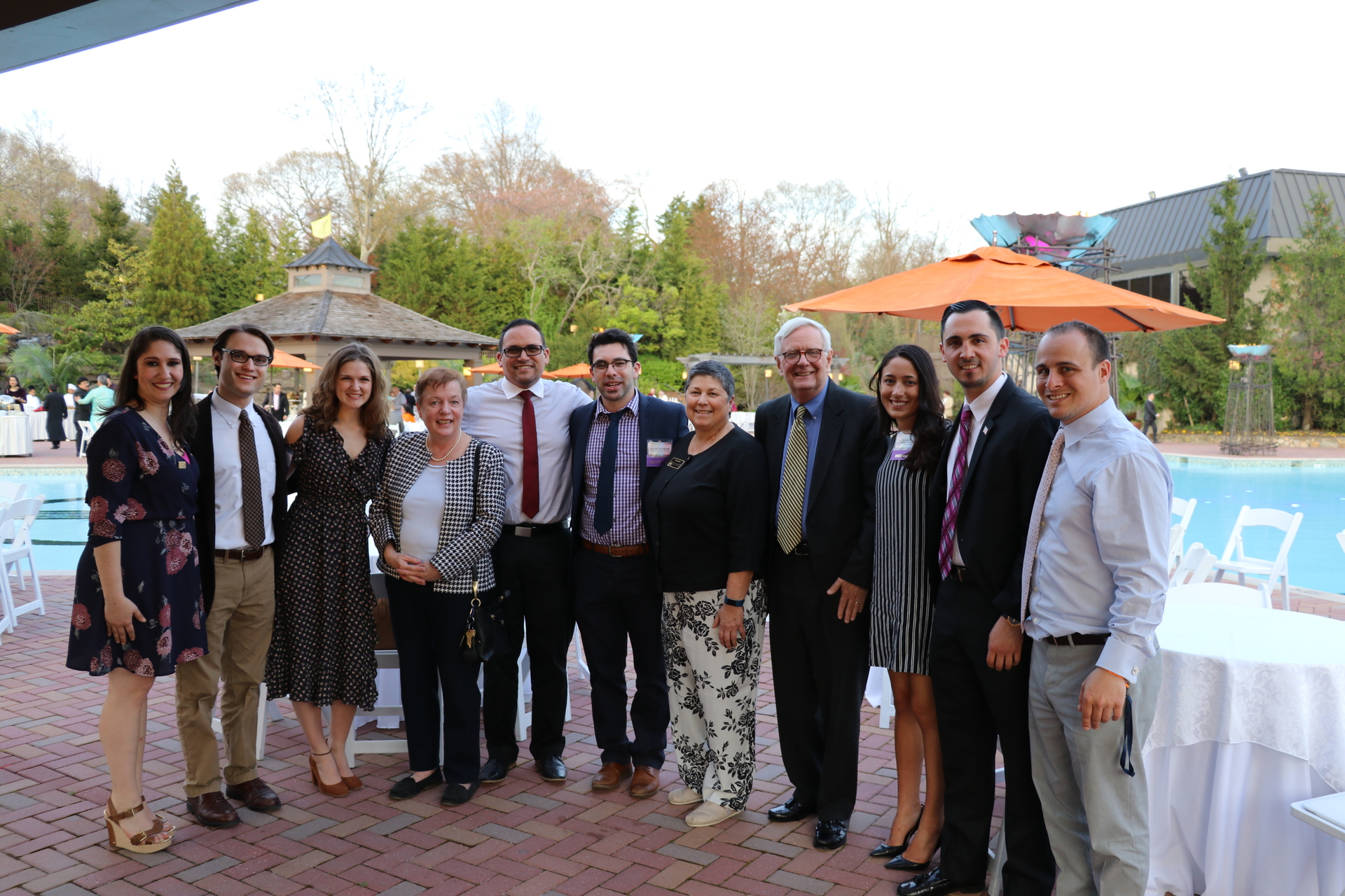 SJC Long Island alumni and employees at the event.