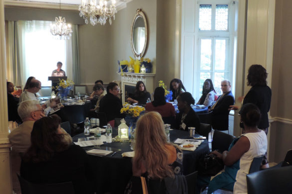 St. Josephs educators in Tuohy Hall.