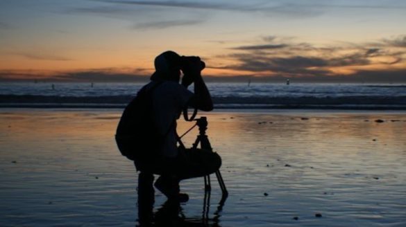 man with camera