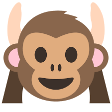 Monkey emoji.