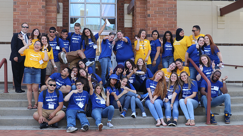 SJC Long Island 2018 first-year student orientation.