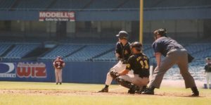 Baseball game.