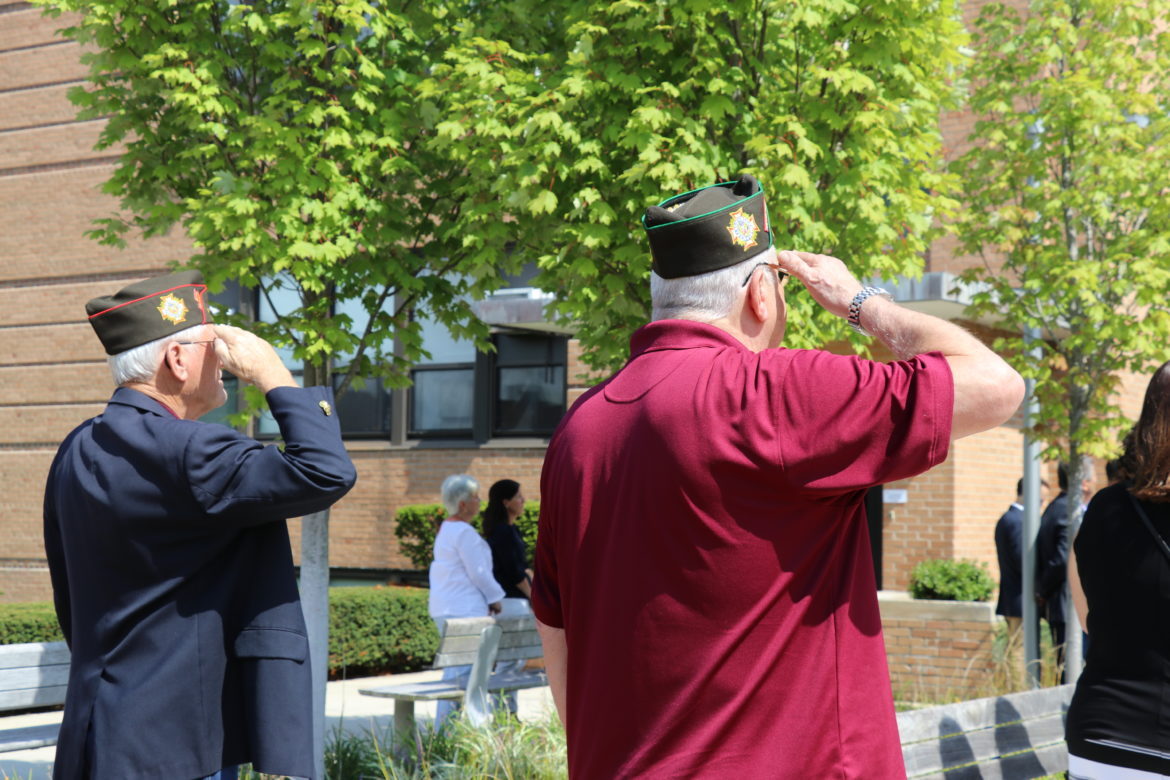 9/11 ceremony at SJC Long Island.