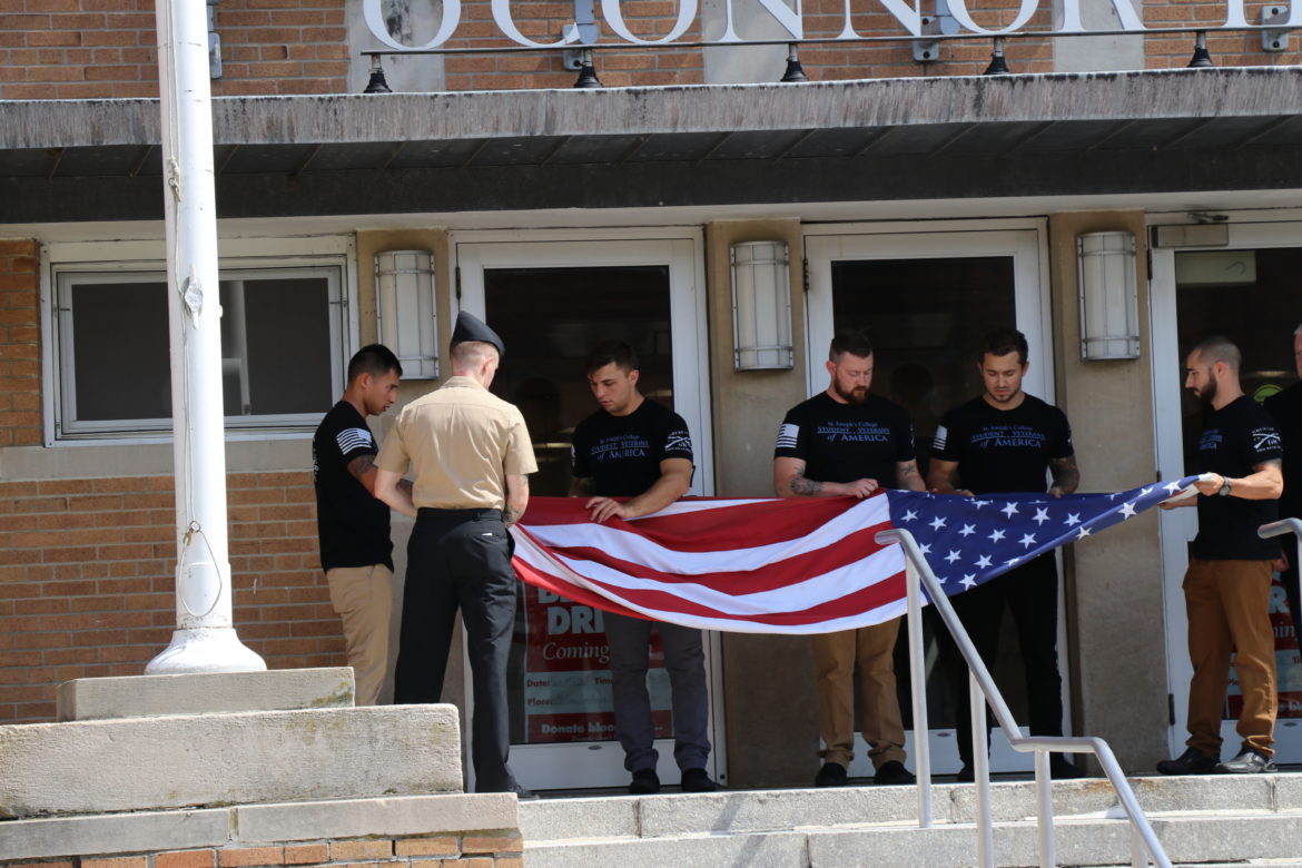 9/11 ceremony at SJC Long Island.