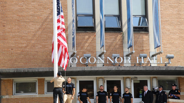 Sept. 11 remembrance ceremony at SJC Long Island.