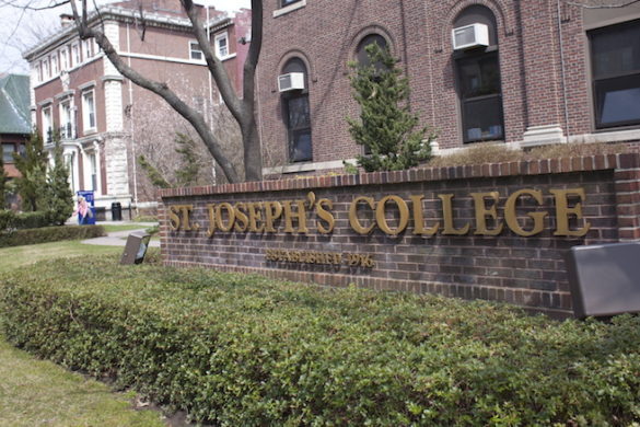 St. Joseph's College sign