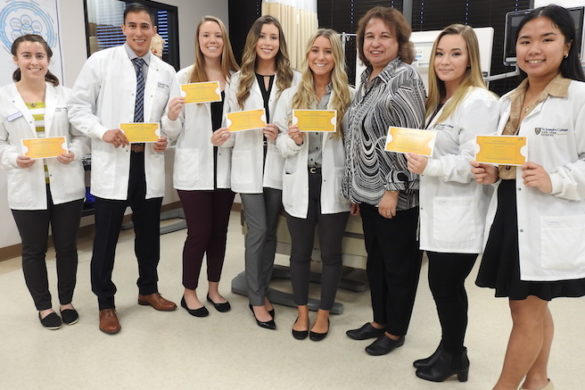 students with golden ticket