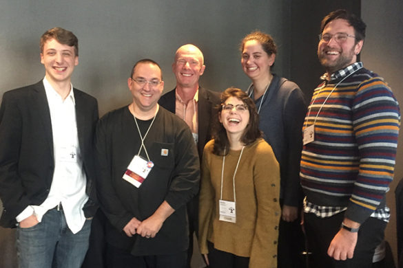 Members of the SJC English department at the 2018 MAPACA Conference.