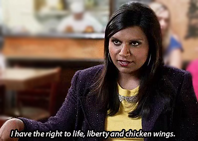 Mindy Lahiri on "The Mindy Project."