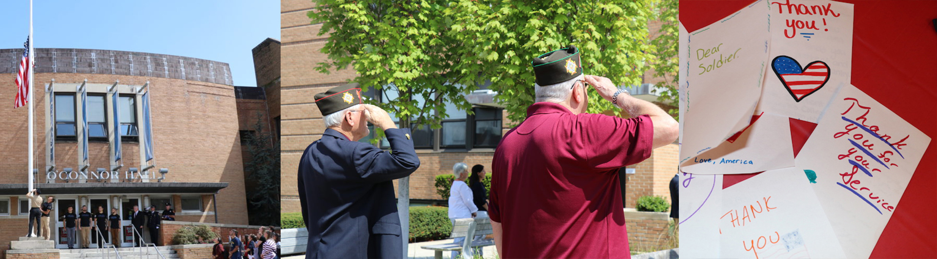 Sept. 11 remembrance events at both campuses in 2018.