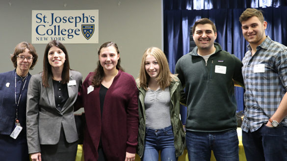 Wendy Turgeon, Ph.D., Jenn Rooney, Summer Henriksen, Carly Credido, Jonathan Nostro and Alex Pushnick.