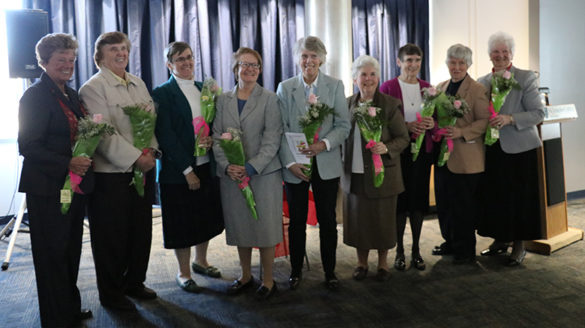 SJC Long Island's sisters on St. Joseph Day in 2018.