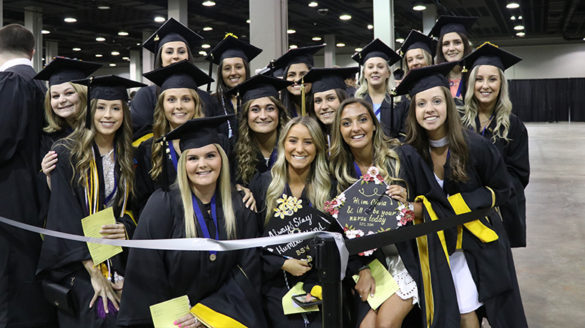 Group of graduates.