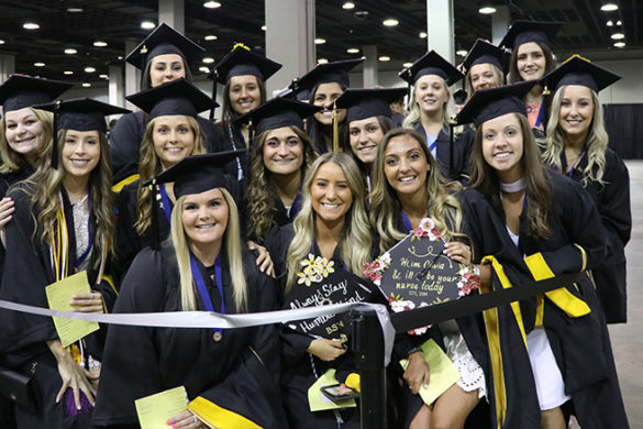 Group of graduates.