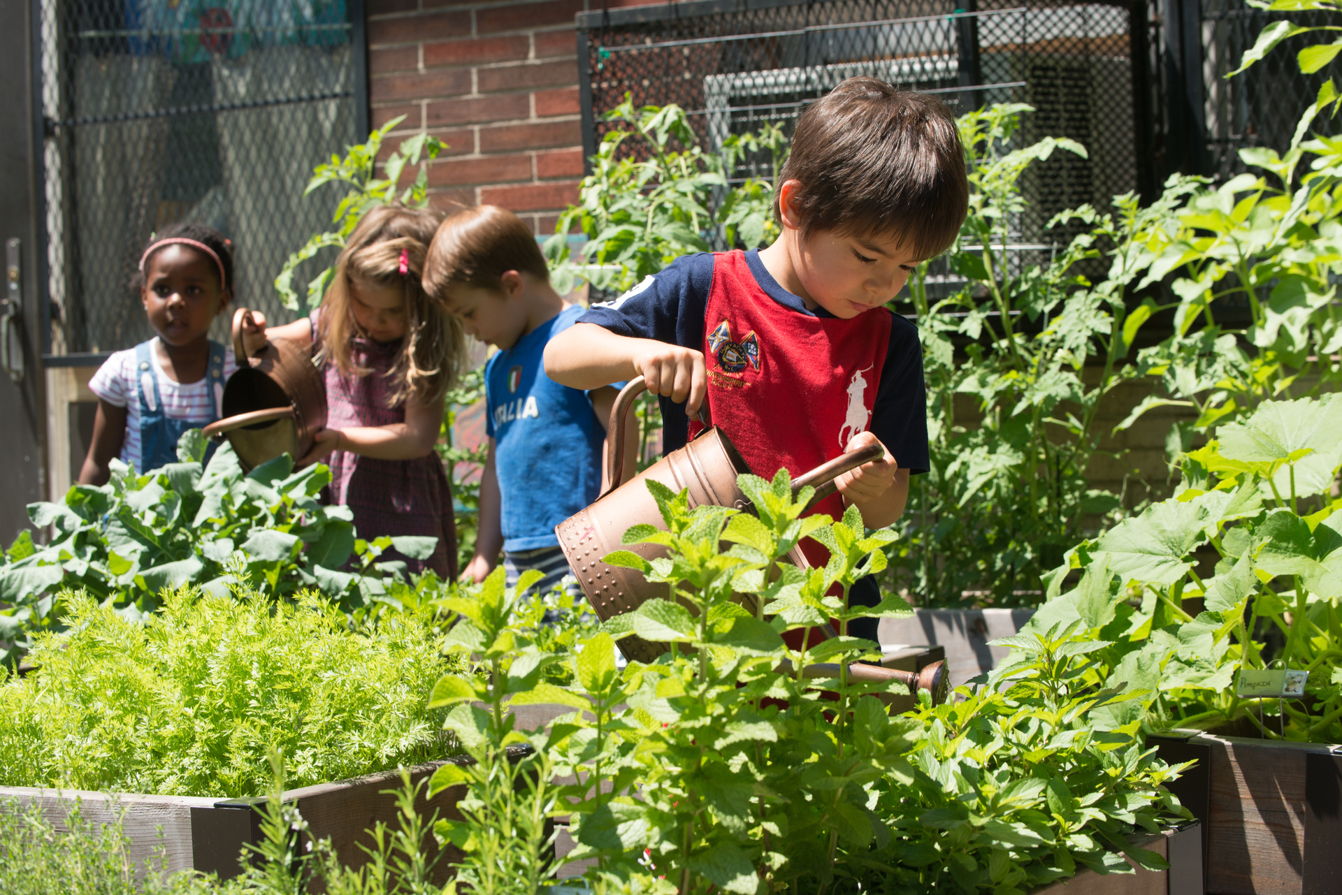 Children in the Dillon Child Study Center.