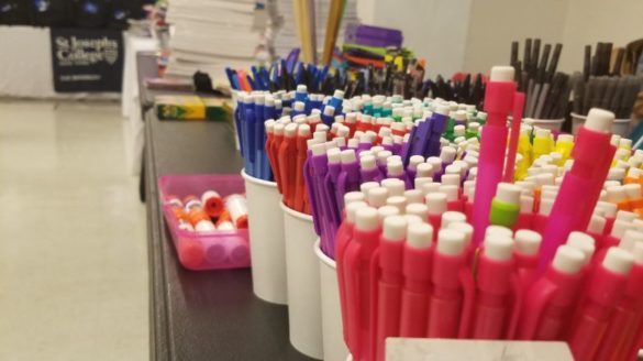 School supplies.