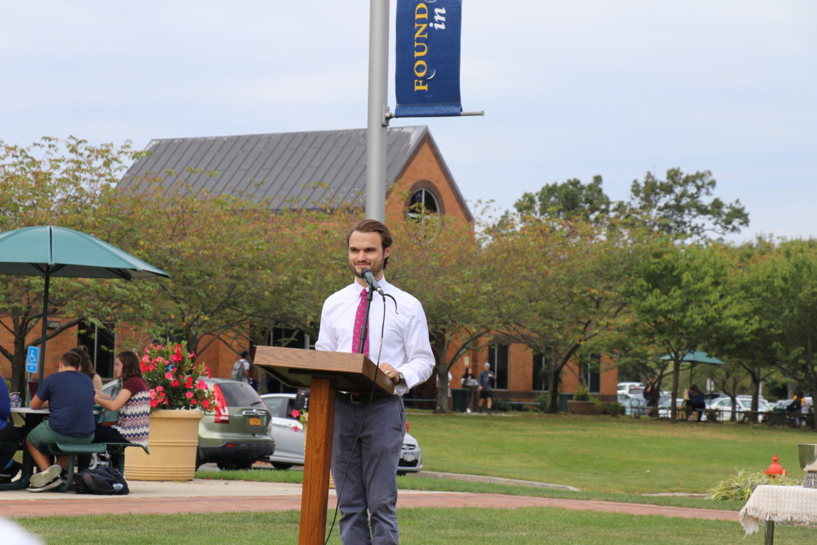 Mass on the Grass at SJC Long Island, 2019.