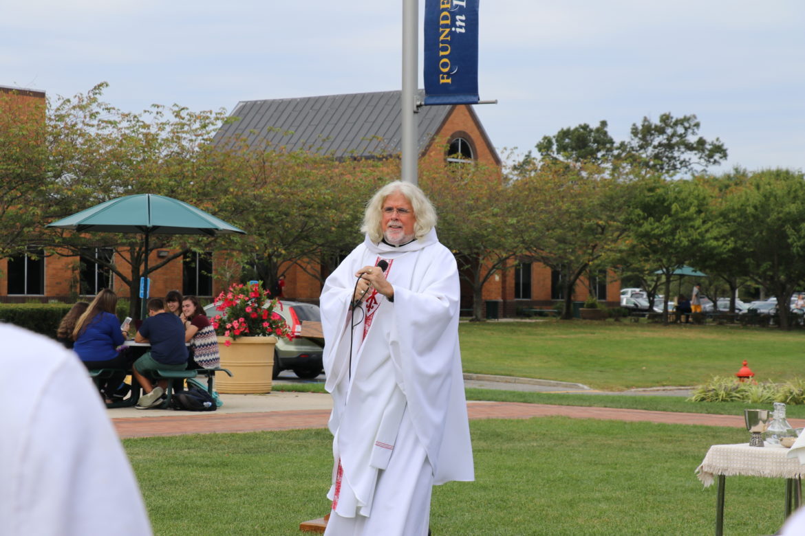 Mass on the Grass at SJC Long Island, 2019.