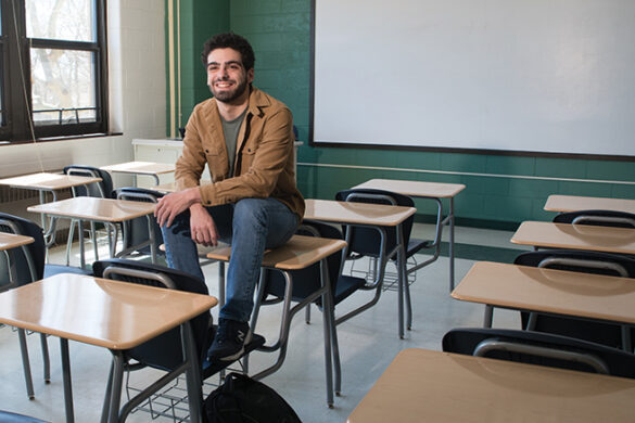 Before entering SJC Long Island as a freshman, Daniel Rosaano ’20 had only be homeschooled.