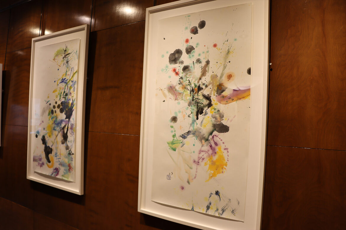 Artist Sungsook Setton's work on display at SJC Long Island.