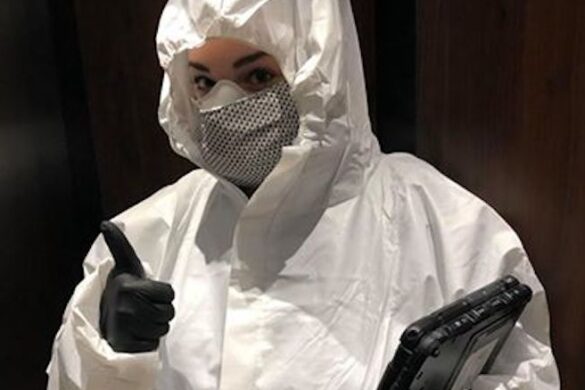 SJC Nursing Major Jenna Castilletti ’22 Working at Two Jobs on the Frontline of the Fight Against COVID-19