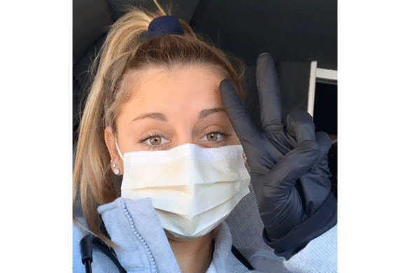 SJC Criminal Justice Major Sydney Funro ’23 Works as an EMT