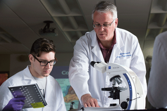 Bio student and faculty at SJC Long Island.
