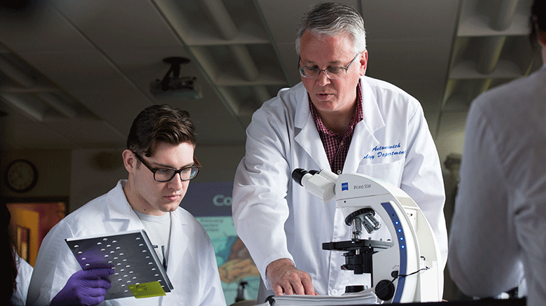 Bio student and faculty at SJC Long Island.