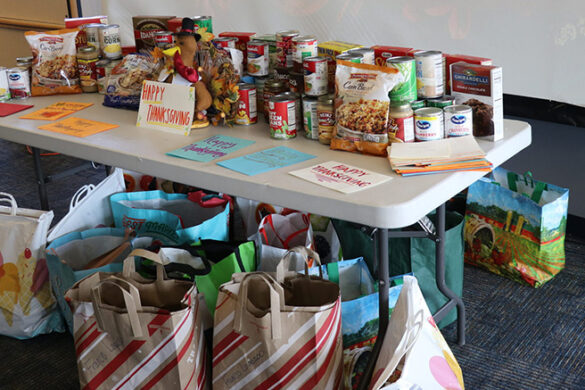 SJC Long Island’s Thanksgiving Food Drive