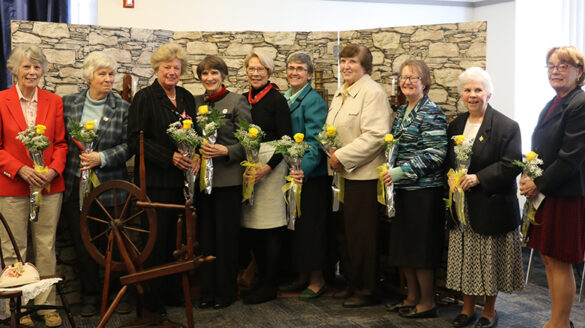 Sisters of St. Joseph renewing their vows during Catholic Sisters Week in 2019.