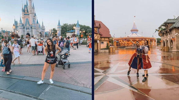 Olivia Martinez in Disney, where she served an internship before landing a job.