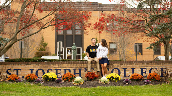 SJC Sweethearts Christian Falcaro and Andria Onorato.