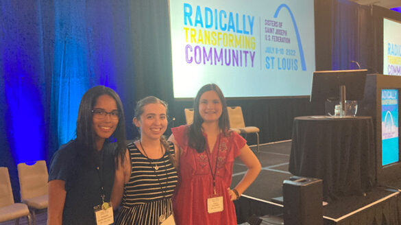 SJNY students at the "Radically Transforming Community" conference.