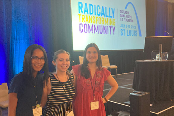 SJNY students at the "Radically Transforming Community" conference.