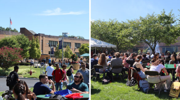 Welcome Back Barbecue at the Long Island Campus.