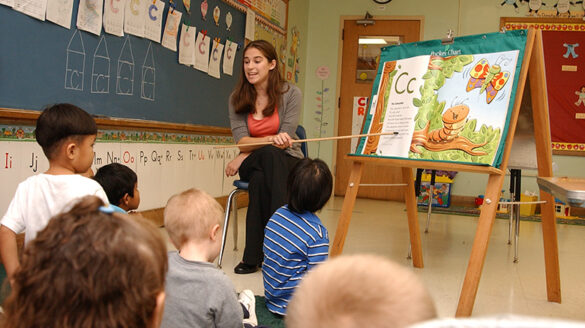 A UPK classroom on Long Island.