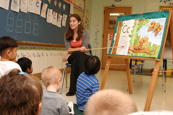 A UPK classroom on Long Island.