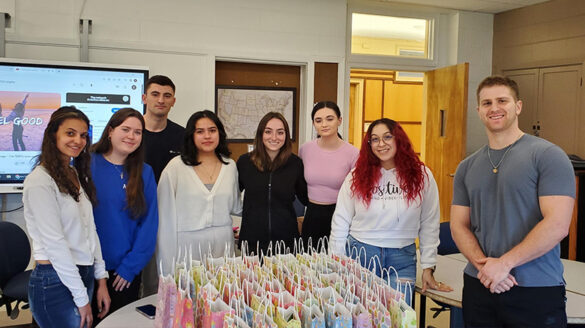 S.T.A.R.S. members packed Easter baskets for local children.