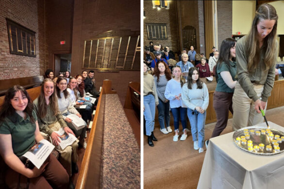 Holocaust Remembrance Ceremony in Patchogue.