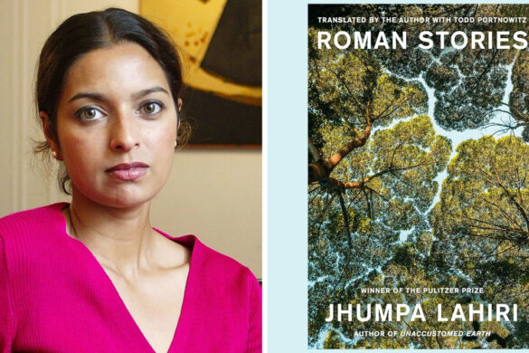 Brooklyn Voices event featuring Jhumpa Lahiri.