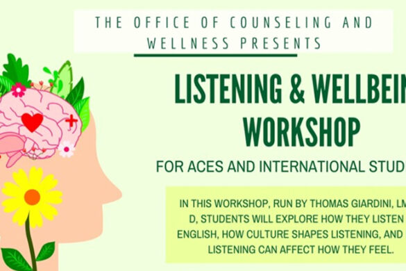Students Gather for Listening and Wellbeing Workshop on the Brooklyn Campus